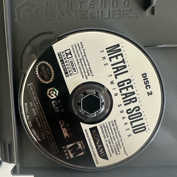 Metal Gear Solid The Twin Snakes - Authentic Nintendo GameCube Video GAME - Picture 8 of 15